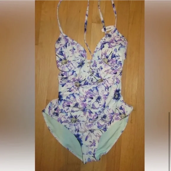 ADMORE ME Women’s One Piece Floral - Picture 2 of 7